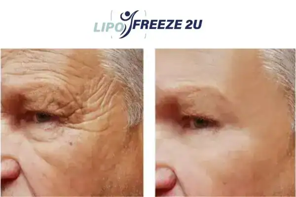 Mens before and after Morpheus 8 Worksop results.