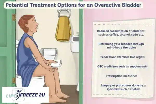 image of woman on toilet because of an overactive bladder Worksop