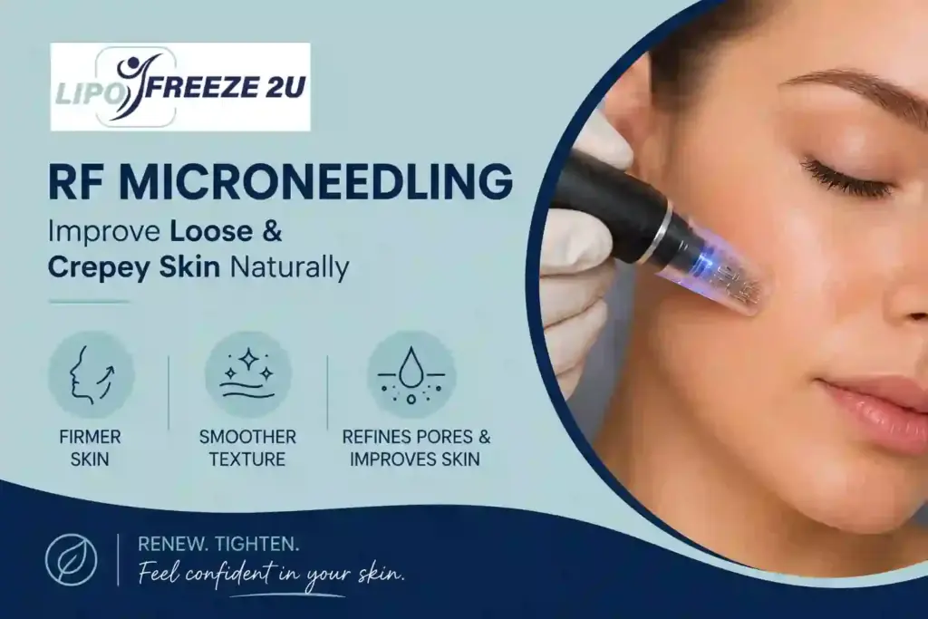 Can RF Microneedling Help Improve Loose and Crepey Skin Worksop?